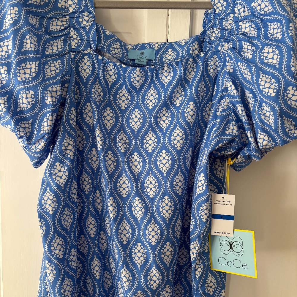 CeCe Blouse XL NWT